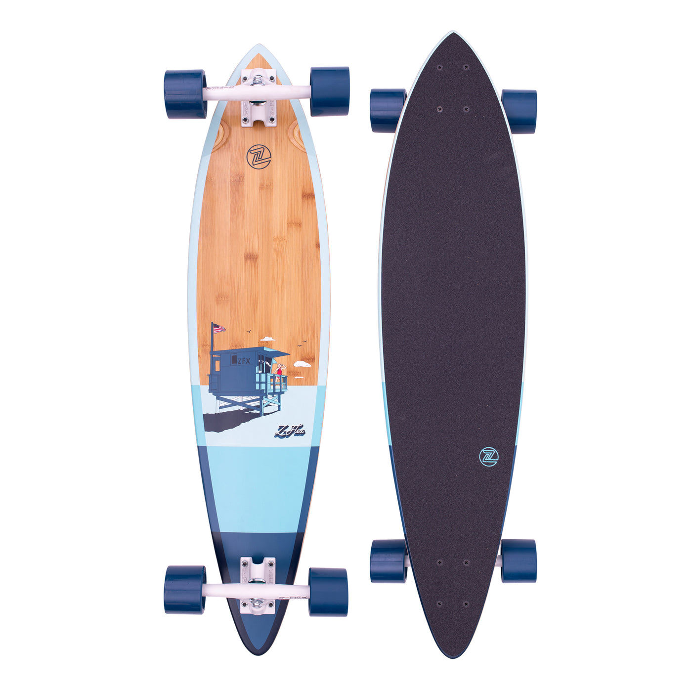 Snor international Ballade Bamboo Pintail – Z-Flex Skateboards