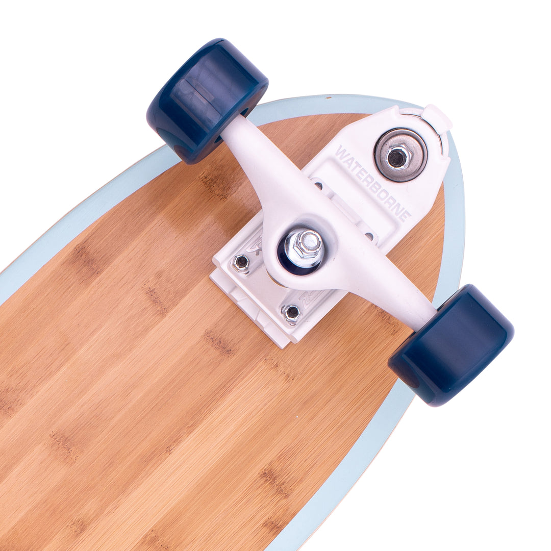 DRAG SKATEBOARD：29inch FISH サーフ系 カービングトラック装着