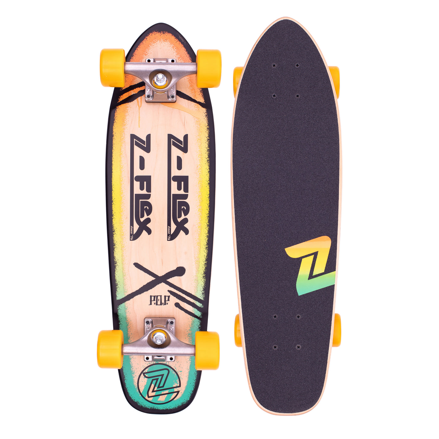 Cruz v2 - Skateboard électrique puissant avec plateau flex