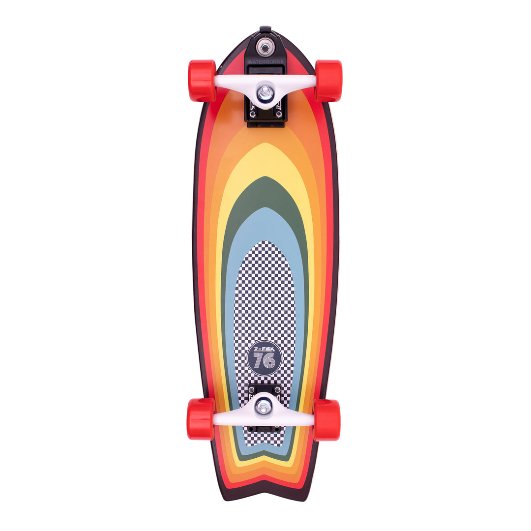 DRAG SURF SKATE BOARD FISH 29inch 傷あり