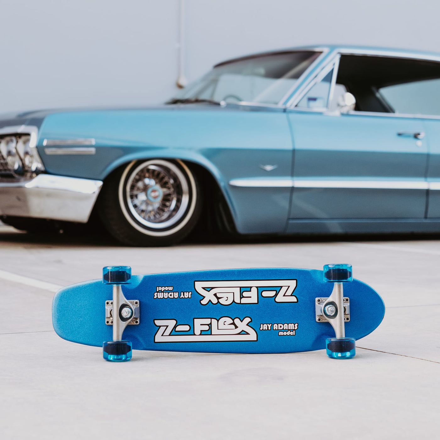 Metal Flake Blue 29" Cruiser